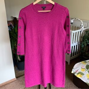 Talbots Dress Midi Long Sleeve Sweater Dress